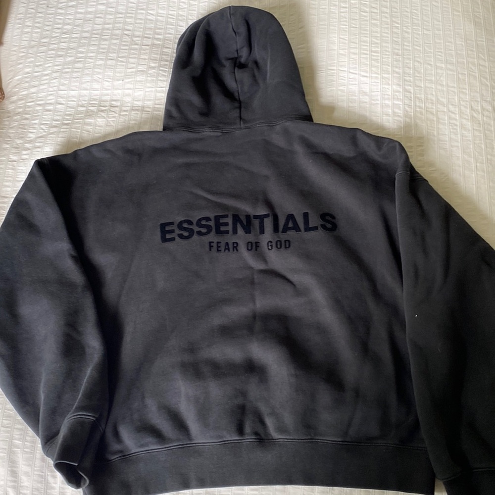 Essentials Fear of God Sweatshirt Hoodie Authentic Large